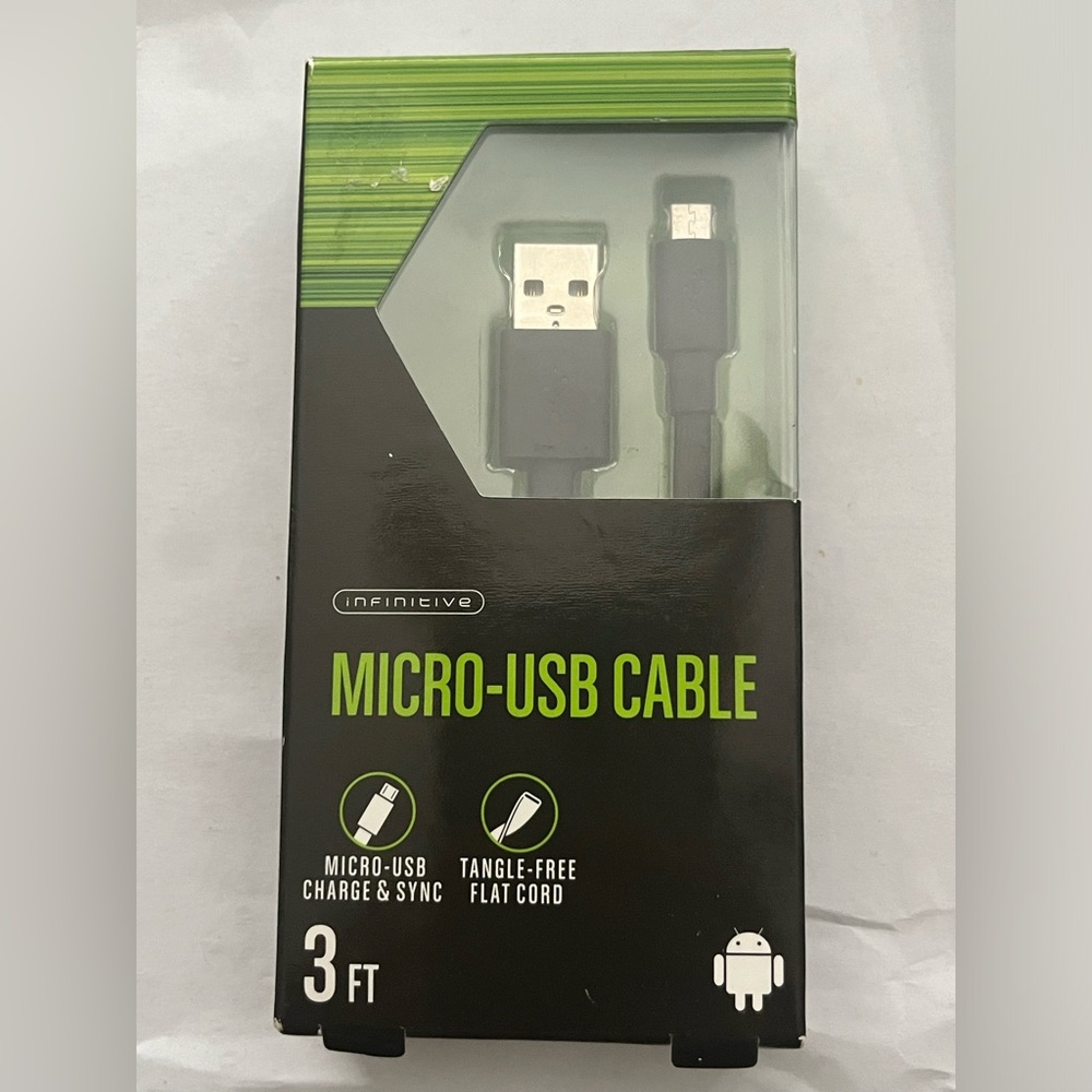 Micro usb charge cord
